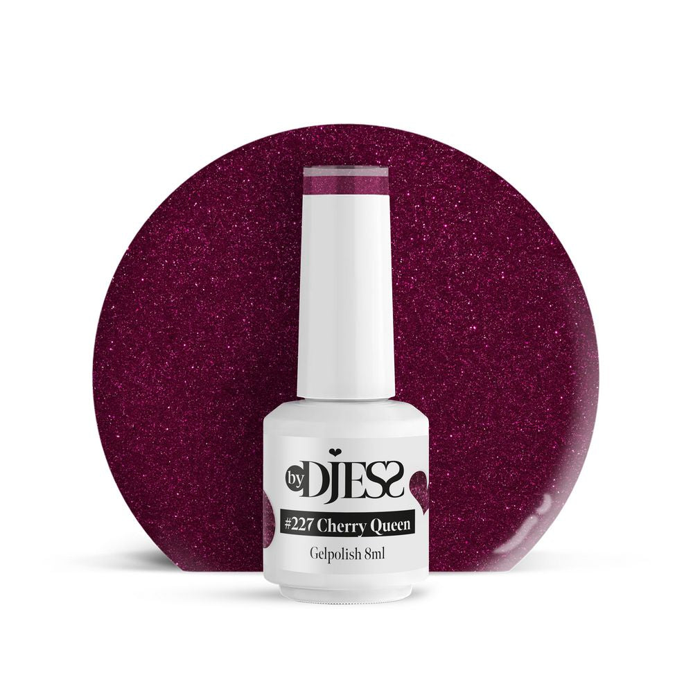 By Djess Gel Polish | Gellak | #227 Cherry Queen - 8 ml