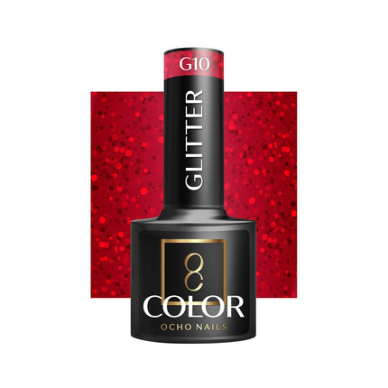 OCHO Nails | #G10 Gellak Glitter | 5g