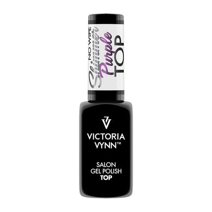 Victoria Vynn Topcoat | No Wipe Shimmer Purple