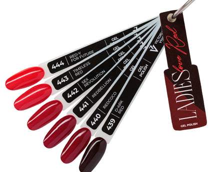 Victoria Vynn Salon Gellak | 8-pack | Ladies Love Red #439 - #444