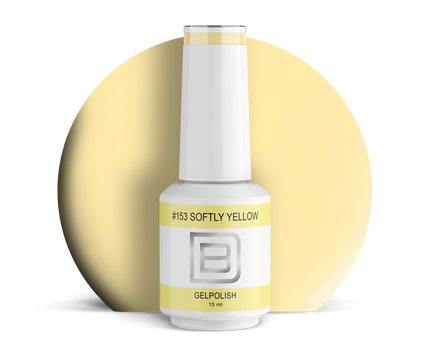 By Djess Gel Polish | #153 Softly Yellow - 15 ml