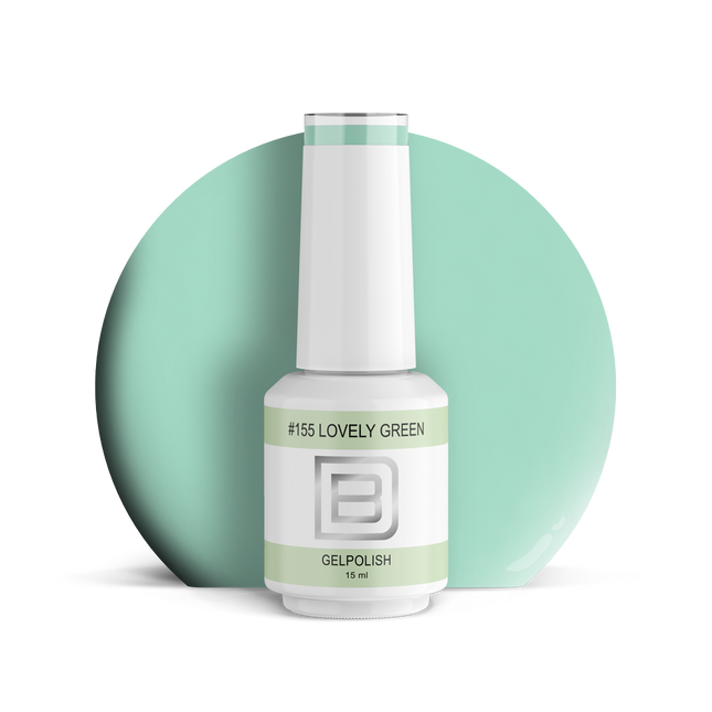 By Djess Gel Polish | #155 Lovely Green - 15 ml