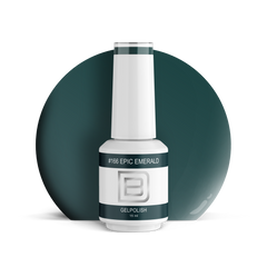 By Djess Gel Polish | #166 Epic Emerald - 15 ml
