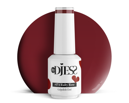 By Djess Gel Polish | #174 Ruby Rose