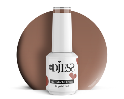 By Djess Gel Polish | #177 Mocha Cream