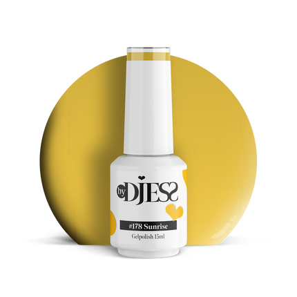 By Djess Gel Polish | Gellak | #178 Sunrise - 15 ml