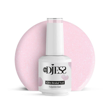 By Djess Gel Polish | Gellak | #204 Bridal Veil - 15 ml
