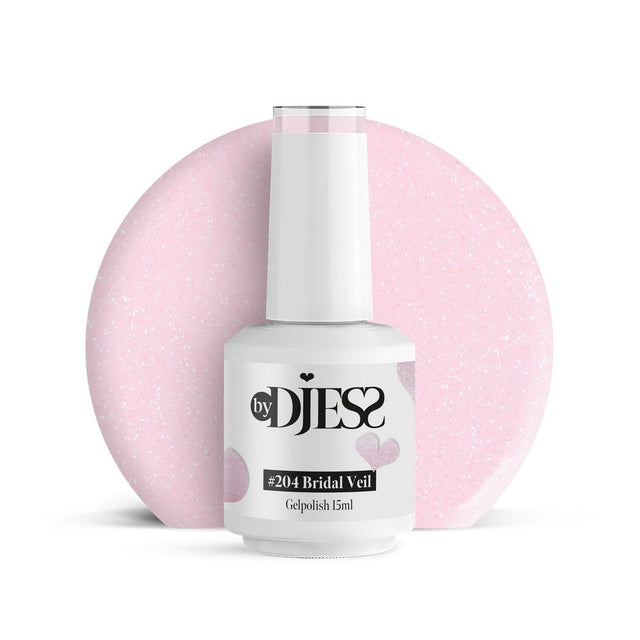 By Djess Gel Polish | Gellak | #204 Bridal Veil - 15 ml