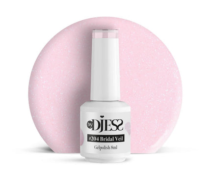 By Djess Gel Polish | Gellak | #204 Bridal Veil - 8 ml
