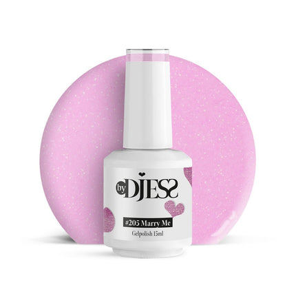 By Djess Gel Polish | Gellak | #205 Marry Me - 15 ml