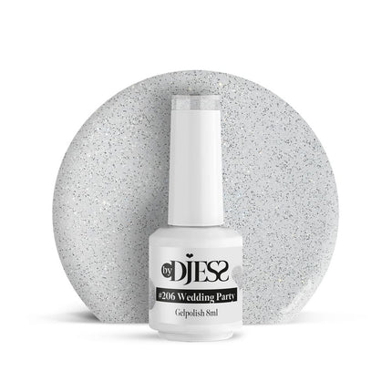 By Djess Gel Polish | Gellak | #206 Wedding Party - 8 ml