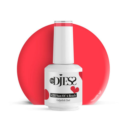 By Djess Gel Polish | Gellak | #211 Sun Of A Beach - 15 ml