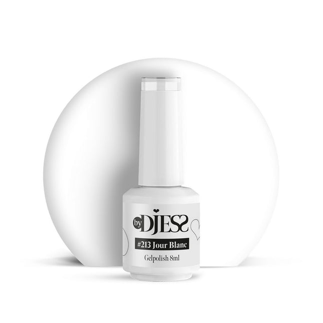 By Djess Gel Polish | Gellak | #213 Jour Blanc - 8 ml