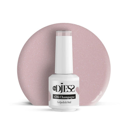 By Djess Gel Polish | Gellak | #216 Champagne - 8 ml