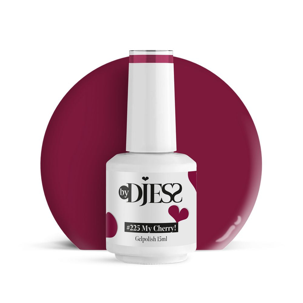 By Djess Gel Polish | Gellak | #225 My Cherry! - 15 ml