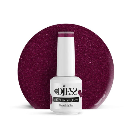 By Djess Gel Polish | Gellak | #227 Cherry Queen - 8 ml