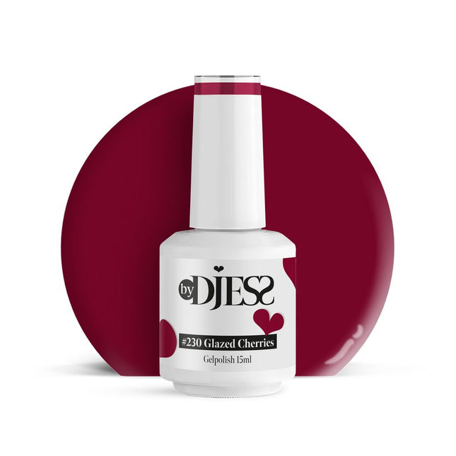 By Djess Gel Polish | Gellak | #230 Glazed Cherries - 15 ml