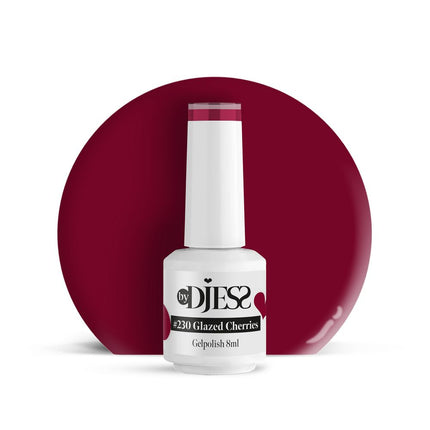 By Djess Gel Polish | Gellak | #230 Glazed Cherries - 8 ml