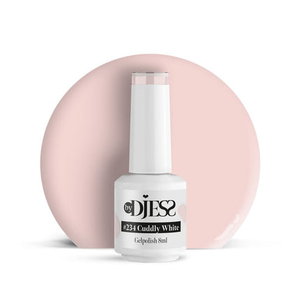 By Djess Gel Polish | Gellak | #234 Cuddly White - 8 ml