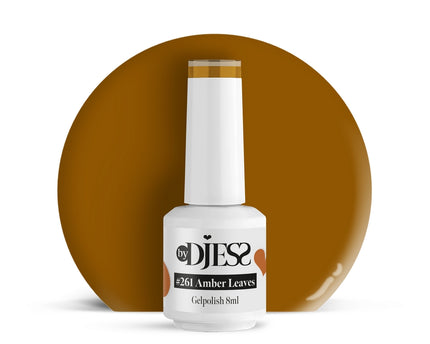 By Djess Gel Polish | Gellak | #261 Amber Leaves - 8 ml