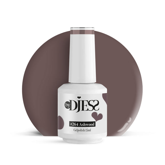 By Djess Gel Polish | Gellak | #264 Ashwood - 15 ml