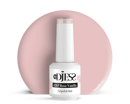 By Djess Gel Polish | Gellak | #267 Rose Vanilla - 8 ml