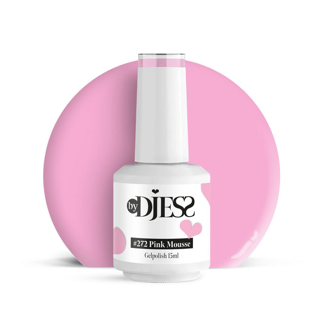 By Djess Gel Polish | Gellak | #272 Pink Mousse - 15 ml