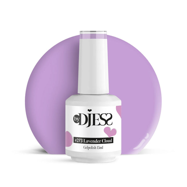 By Djess Gel Polish | Gellak | #273 Lavender Cloud - 15 ml