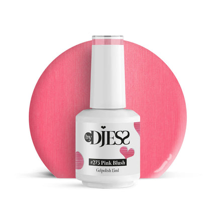 By Djess Gel Polish | Gellak | #275 Pink Blush - 15 ml