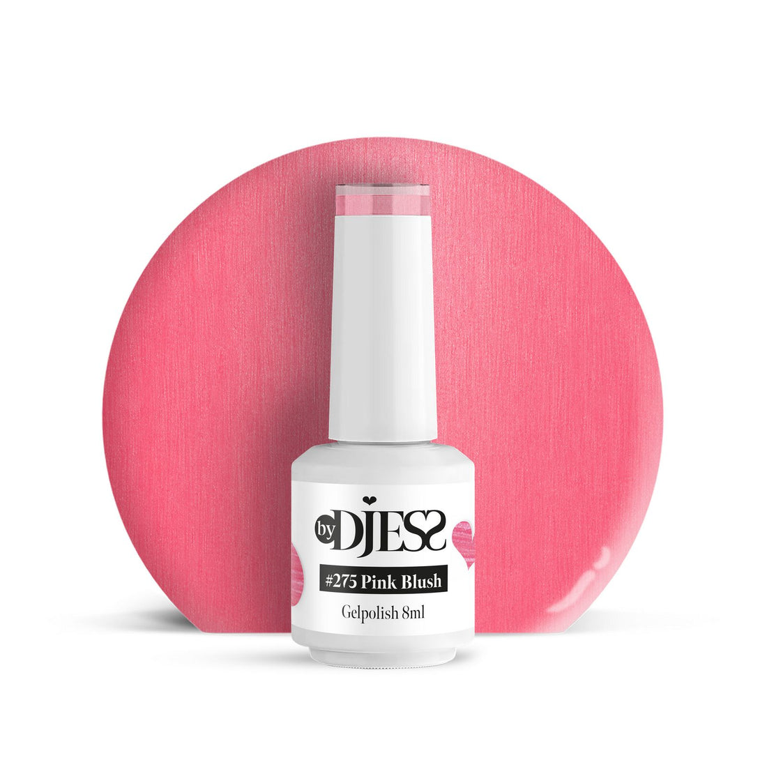 By Djess Gel Polish | Gellak | #275 Pink Blush - 8 ml