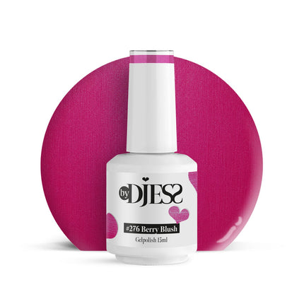 By Djess Gel Polish | Gellak | #276 Berry Blush - 15 ml
