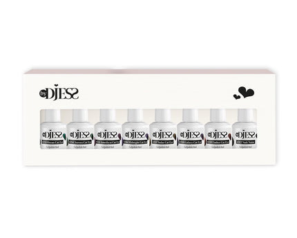 By Djess Gel Polish | Gellak | 8-pack | Mystic Cat Eye - 8 ml