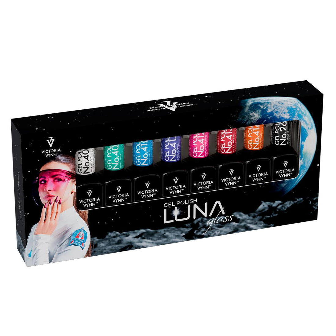 Victoria Vynn Salon Gellak | 8-pack | Lunaglass #408 - #414 + #262