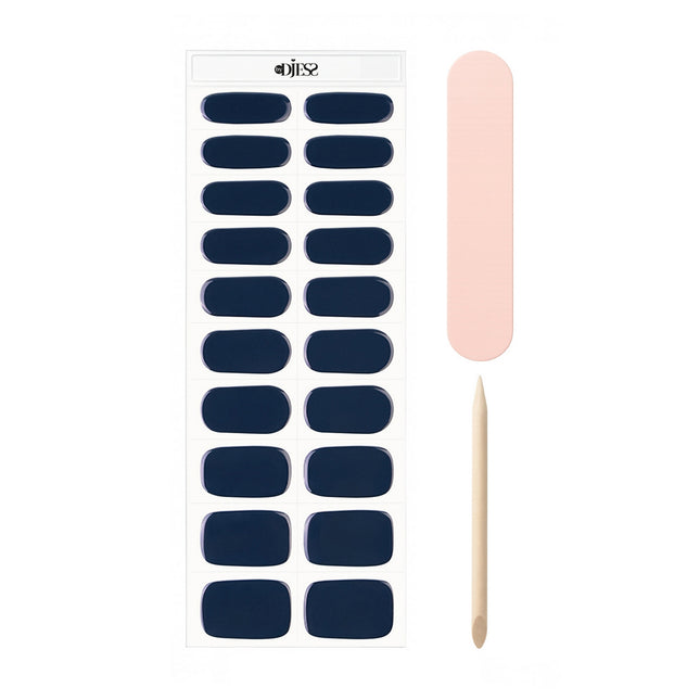 By Djess Gel Nail Stickers | Manicure | #110 Storm Marine