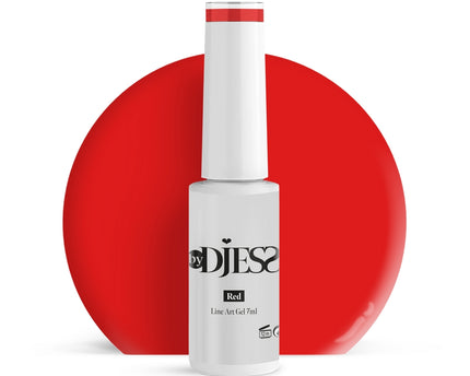 By Djess - Line Art Gel - Red