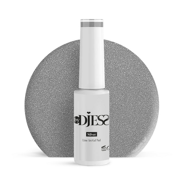 By Djess - Line Art Gel - Silver