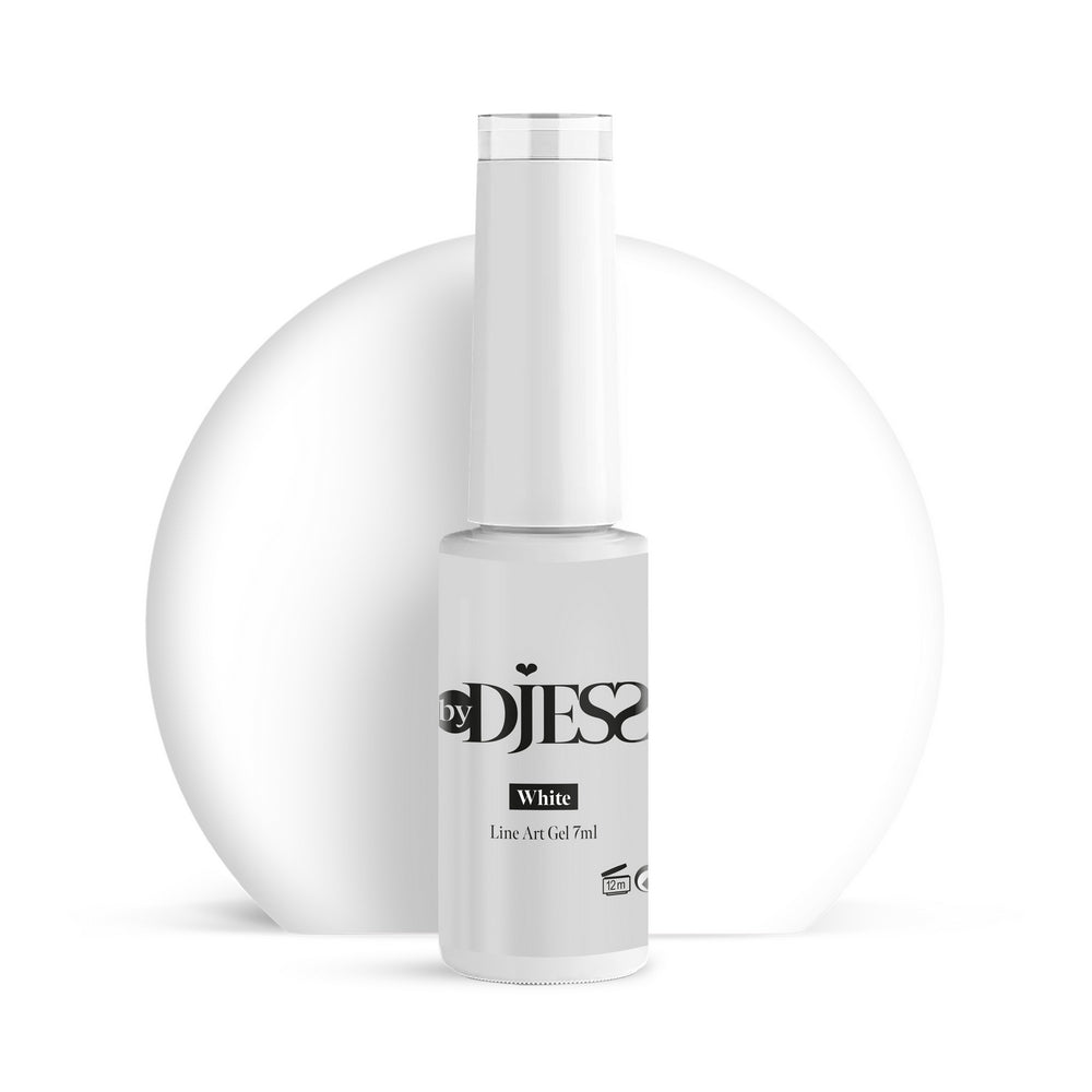 By Djess - Line Art Gel - White