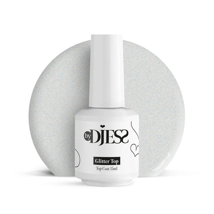 By Djess No Wipe | Glitter Top - 15 ml