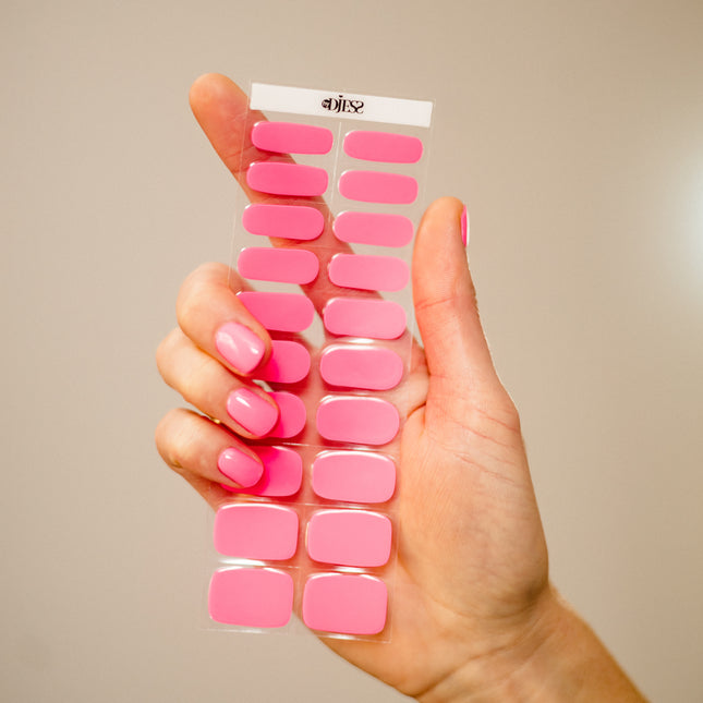By Djess Gel Nail Stickers | Manicure | #106 Pink Shock