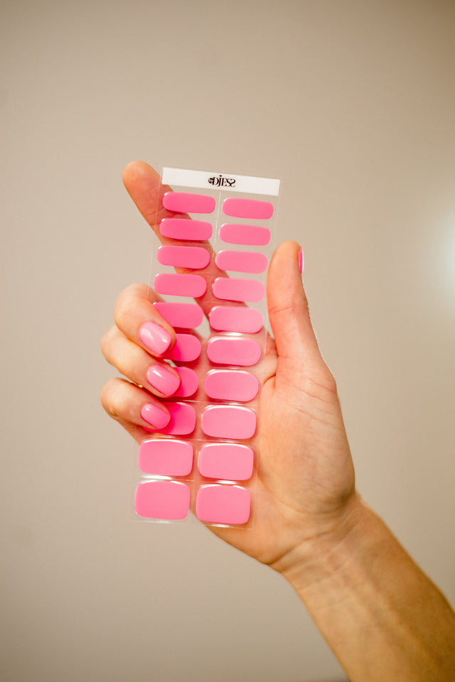 By Djess Gel Stickers | Manicure | #106 Pink Shock