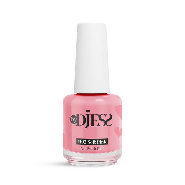 By Djess Nail Polish | Nagellak | #102 Soft Pink - 15 ml