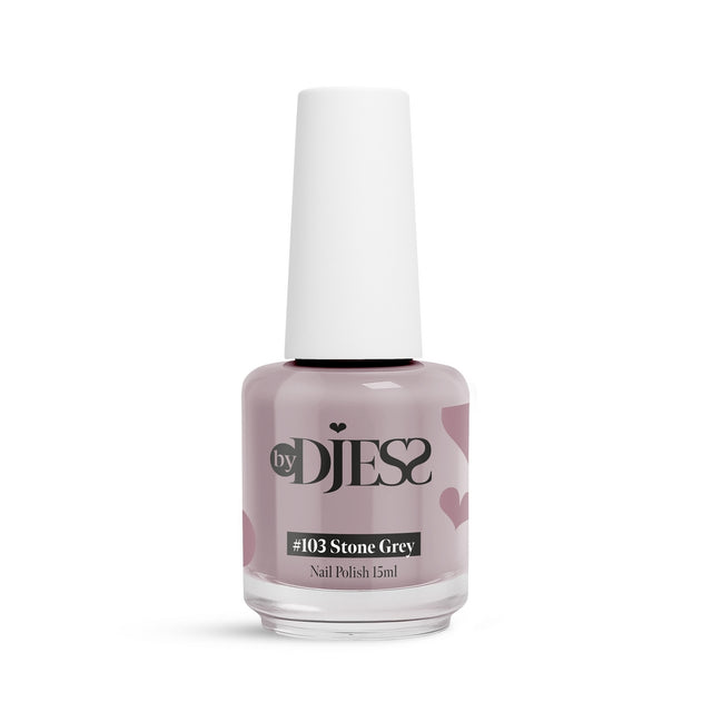 By Djess Nail Polish | Nagellak | #103 Stone Grey - 15 ml