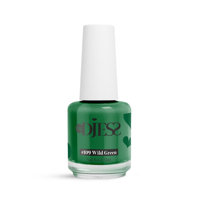 By Djess Nail Polish | Nagellak | #109 Wild Green - 15 ml