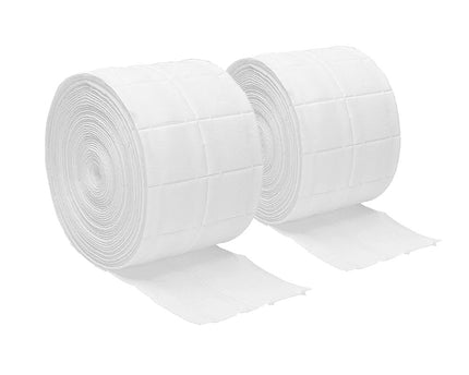 Cellulose Swabs - 2 rolls of 500 pieces - Pretty Polish