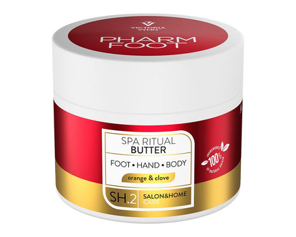 Pharm Foot Christmas set - Scrub &amp; butter with natural oils + FREE gift bag