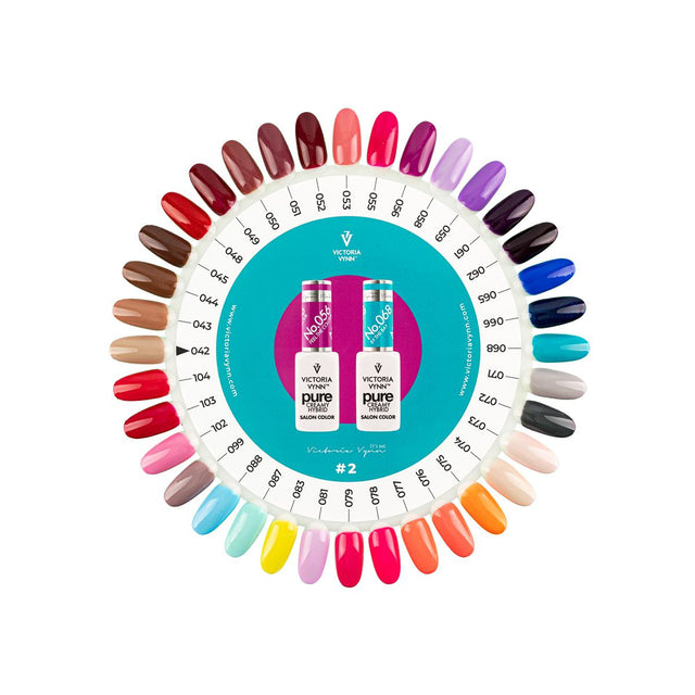 Victoria Vynn Colorwheel | Pure 02 #042 t/m #104