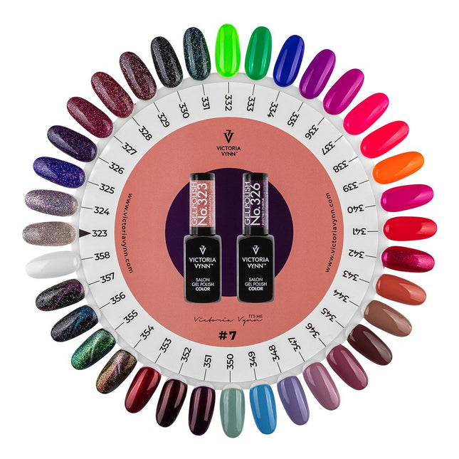 Victoria Vynn Colorwheel | Gel Polish 07 #323 t/m #358