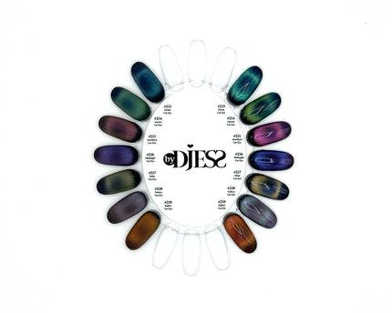 By Djess Colorwheel | Mystic Cat Eye #253 - #259