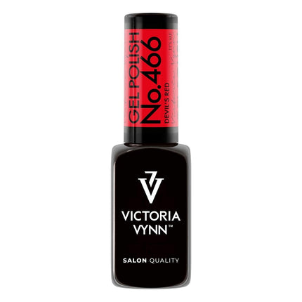 Victoria Vynn Salon Gellak | 2-pack | #466 Devil`s Red + Top Oh! My Gloss