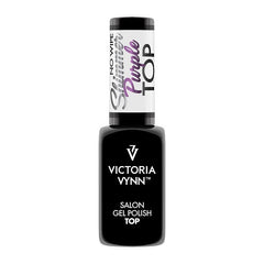 Victoria Vynn Topcoat | No Wipe Shimmer Purple (bevat TPO)